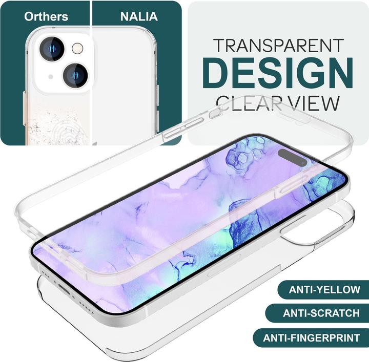 Produktbild Nalia Klare 360 Grad Hülle (Apple iPhone 15)