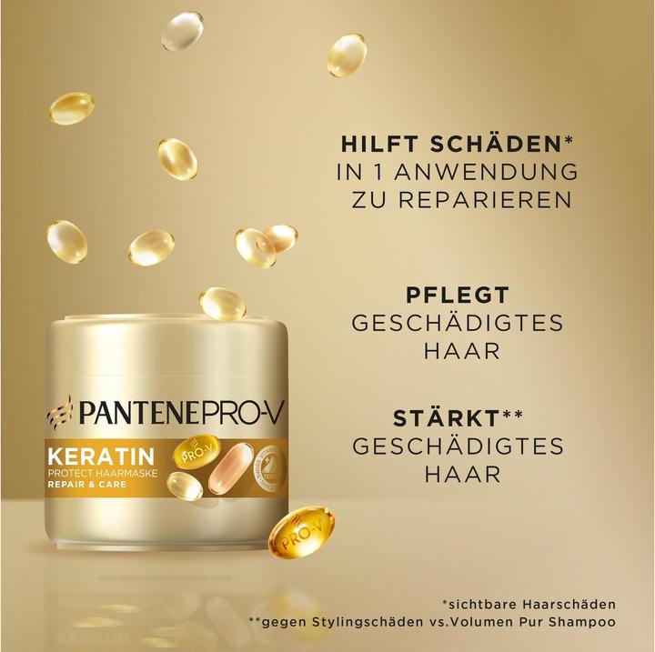 Actual product image Pantene Pro-V Repair & Care Keratin Protect Haarmaske (500 ml)