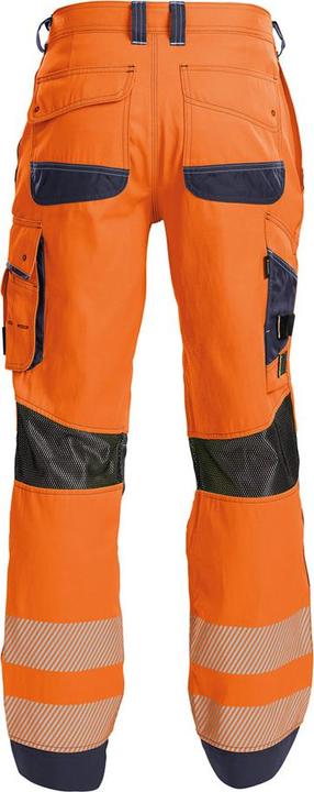 Produktbild Dassy Sommer Warnschutzhose Odessa neonorange/dunkelblau Gr. 48 (42)