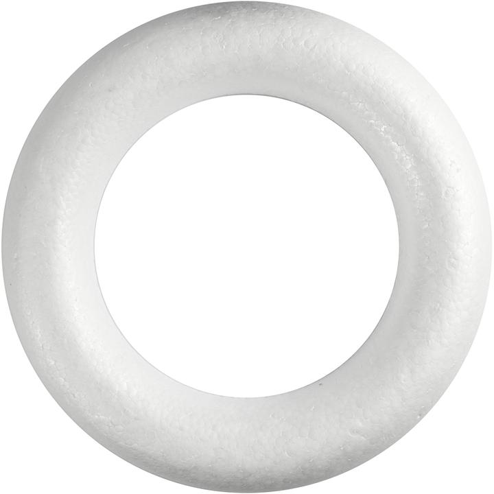 Actual product image Creativ Company Styrofoam ring, flat