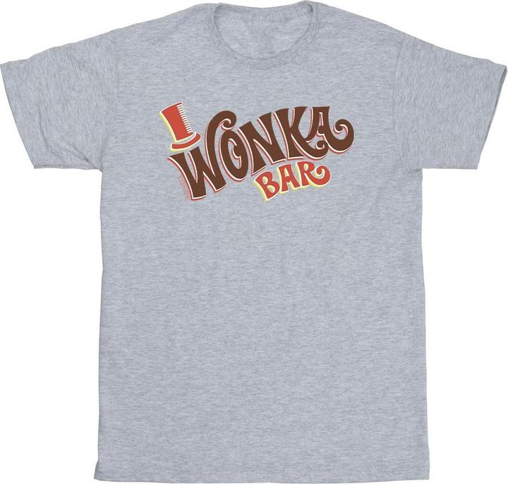 Immagine prodotto Willy Wonka & the Chocolate Factory Bar Logo Maglietta Ragazzi (104)