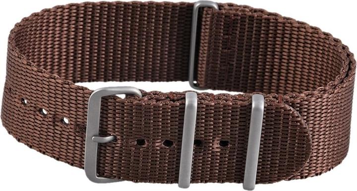 Image du produit Zeitlos 22mm en brun Military Nato Band Nato Bracelet de montre
