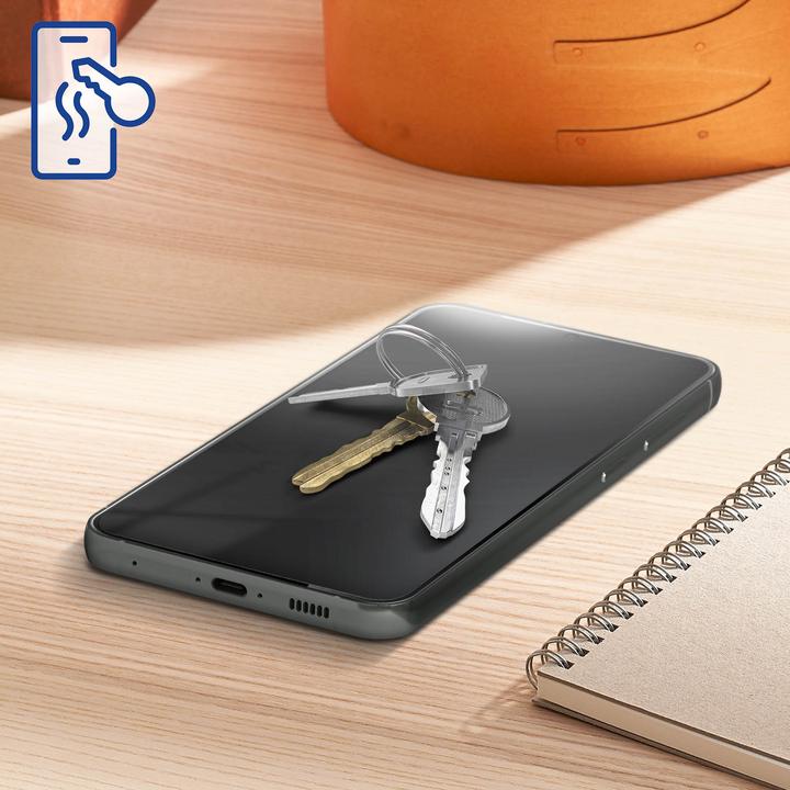 Actual product image 3MK Hardglass Max screen protector (1 Piece, Samsung Galaxy S23)