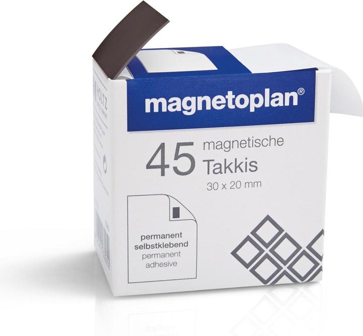 Actual product image Magnetoplan TAKKIS - Magnetic signs (1 x)