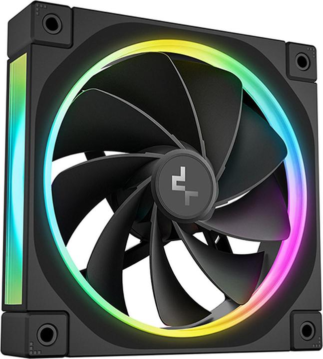 Actual product image Deepcool FL12R Reverse 3in1 120x120x25 Black (120 mm, 3 x)