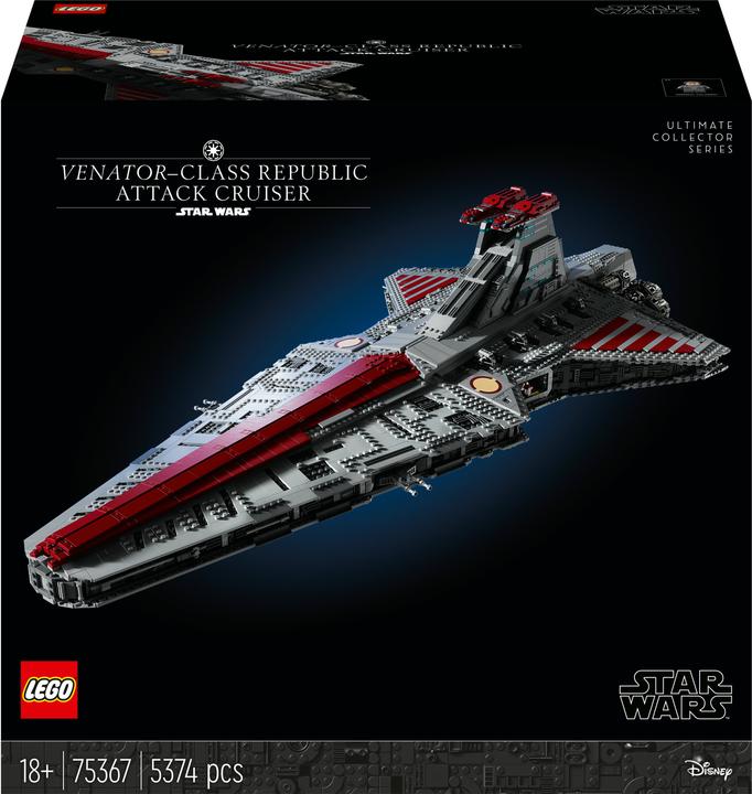 LEGO UCS Venator-class Republic Attack Cruiser (75367, LEGO Star Wars, LEGO Seltene Sets)