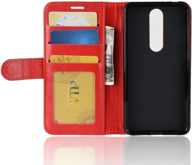 Image du produit MU Classic Crazy Horse II Bookcover Series en cuir (Nokia 5.1 Plus)