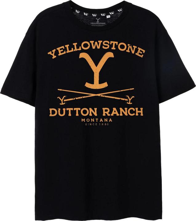Actual product image Yellowstone Mens Dutton Ranch T-Shirt (M)