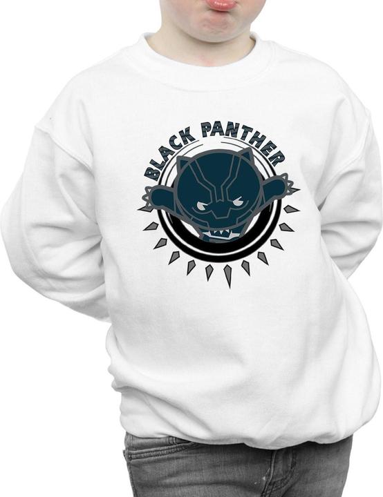 Actual product image Boys Kawaii Black Panther Pounce Sweatshirt (128)