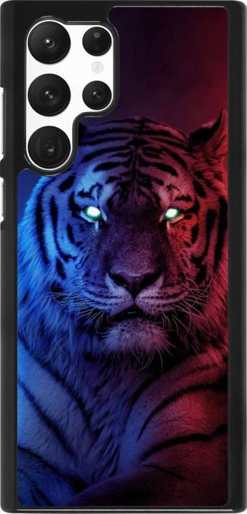 Actual product image PhoneLook Cover Tiger Blue Red (Samsung Galaxy S22 Ultra)