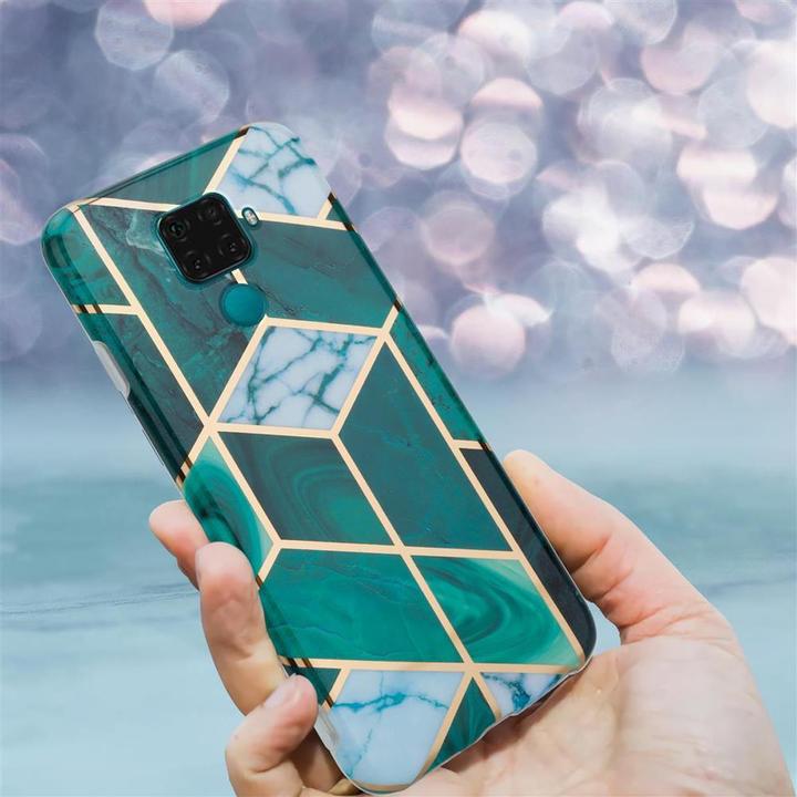Produktbild Cadorabo IMD TPU Bunter Marmor Cover (Huawei Mate 30 Lite)