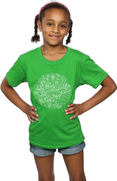 Image du produit Star Wars - T-shirt CHRISTMAS DEATH STAR - Fille (140, 146)