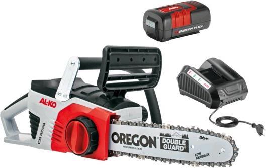 Productafbeelding AL-KO Accu-kettingzaag 36 V CS 4030 complete set, zaagbladlengte 30 cm, Li-Ion accu 5 Ah/40 V (Accu kettingzaag)