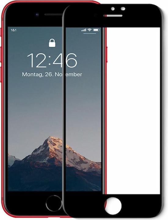 Actual product image Woodcessories Premium Glass 3D (1 Piece, Apple iPhone SE (3rd Gen), Apple iPhone SE (2nd Gen), Apple iPhone 6, Apple iPhone 8, Apple iPhone 7)
