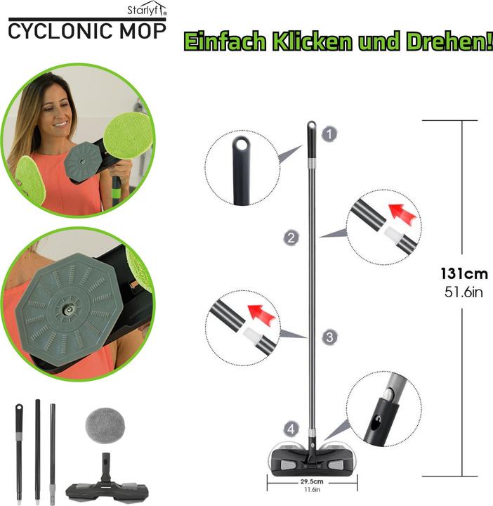 Immagine prodotto Starlyf Cyclonic Mop (1 pz.)