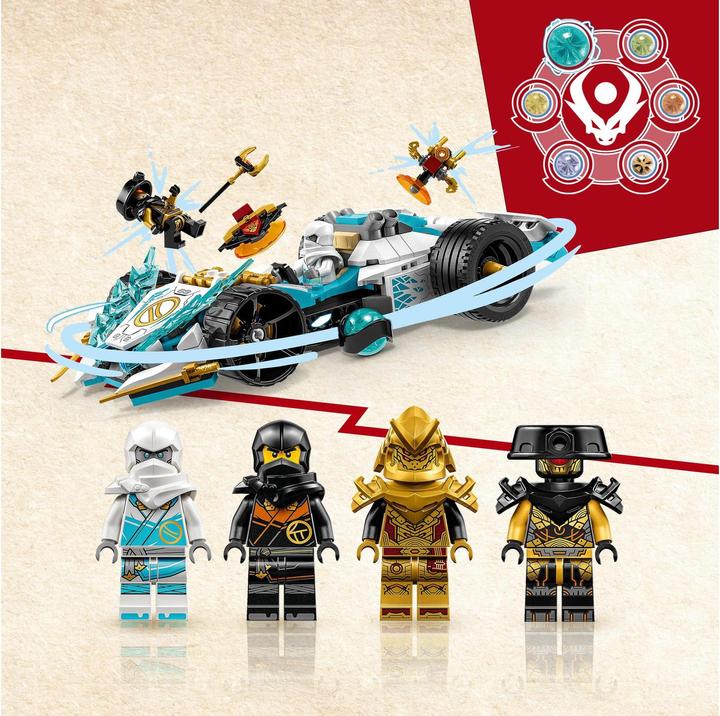Image du produit LEGO La voiture de course Spinjitzu de Zane Dragonpower (71791, LEGO Ninjago)