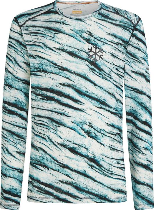 Actual product image Icebreaker Merino 200 Oasis L/S Crewe POW (S)