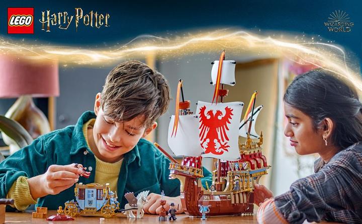 Actual product image LEGO Triwizard Tournament: The Arrival (76440, LEGO Harry Potter, LEGO Rare Sets)