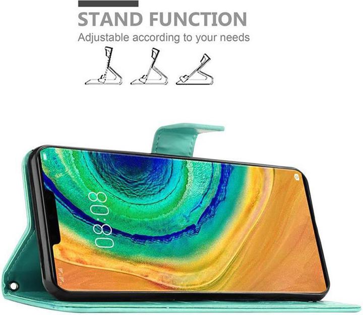 Actual product image Cadorabo Flower Book Cover (Mate 30 Pro)