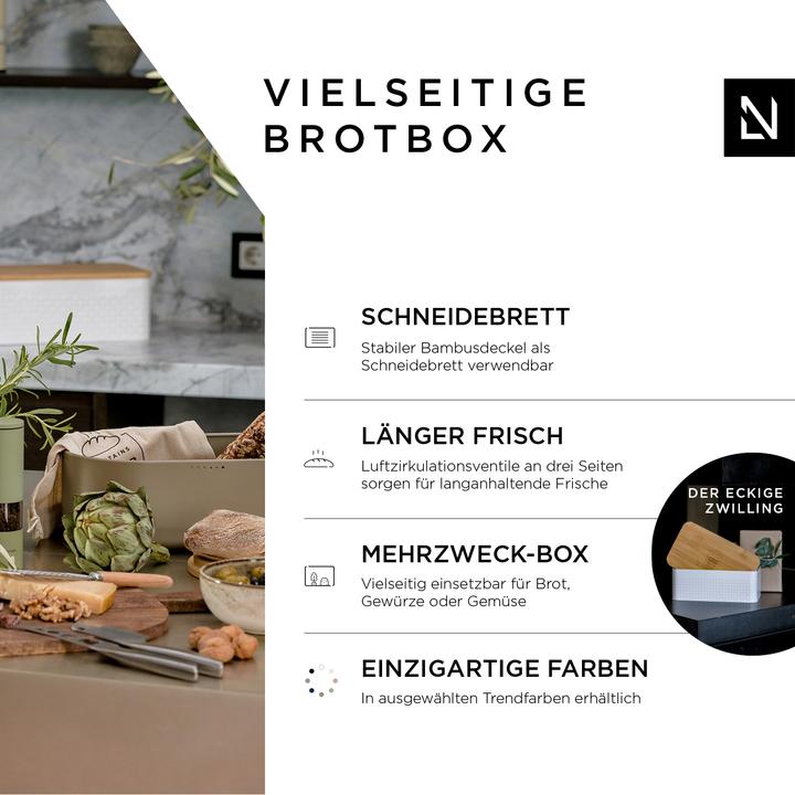 Produktbild Lars Nysøm Brotbox mit Brotsack