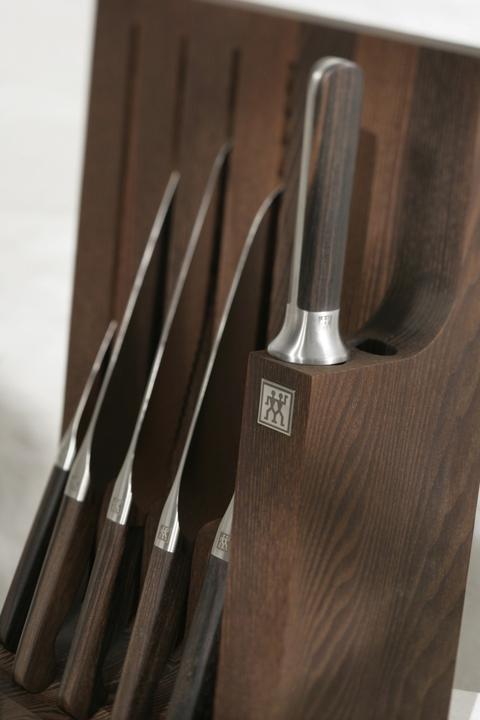 Zwilling Twin 1731 knife block 7 pcs. brown, ash