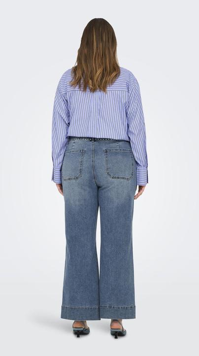 Image du produit Only CARJUICY Hohe Taille Weiter Beinschnitt Jeans Jeans mit weitem Bein (W48/L30)