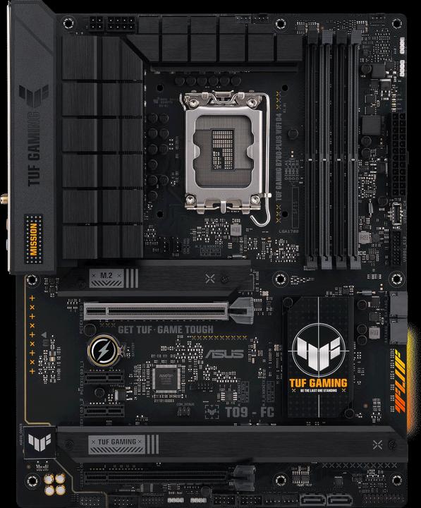 Actual product image ASUS TUF GAMING B760-PLUS WIFI (LGA 1700, Intel B760, ATX)