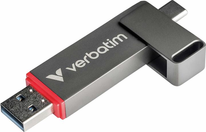 Actual product image Verbatim Dual QuickStick (256 GB, USB 3.2)