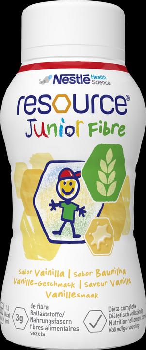 Produktbild Resource Junior Fibre Vanille (4x) (Vanille, 4 Stk., 980 g)