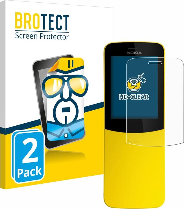 Actual product image BROTECT Screen Protector Clear (2 Piece, 8110)