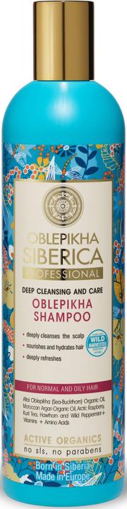 Natura Siberica Siberica Professional - Oblepikha Shampoo Buckthorn Shampoo For Normal And Oily Hair 400Ml (400 ml, Flüssiges Shampoo)