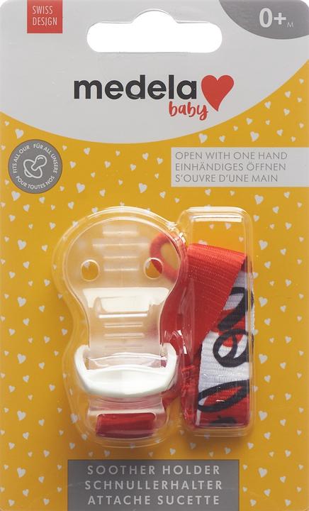 Produktbild Medela Baby Schnullerhalter Signature (1 x, ab Geburt)