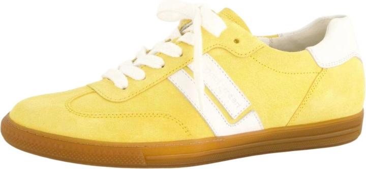 Paul Green Modischer Sneaker der Marke aus hochwertigem Leder im Lagenlook. Dank des Leoprints lässt