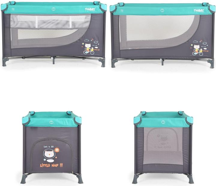 Image du produit Moni lit de voyage Tommy, 2 niveaux