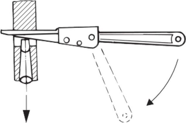 Actual product image Amf Semi-automatic cone ejector