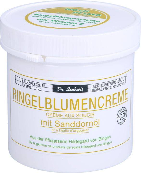 Actual product image Axisis RINGELFLOWER CREAM with sea buckthorn oil, 250 ml CRE (Body cream, 250 ml)
