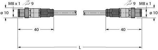 Produktbild Turck TURC Anschlussleitung (S/FTP, CAT5e, 7.50 m)