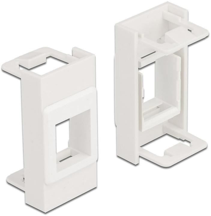 Produktbild Delock Easy 45 Modul Keystone Halterung 22,5 x 45 mm, weiss