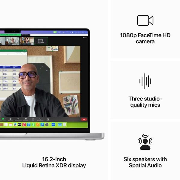 Actual product image Apple MacBook Pro - Late 2023 (16", M3 Pro, 18 GB, 1000 GB, CH)