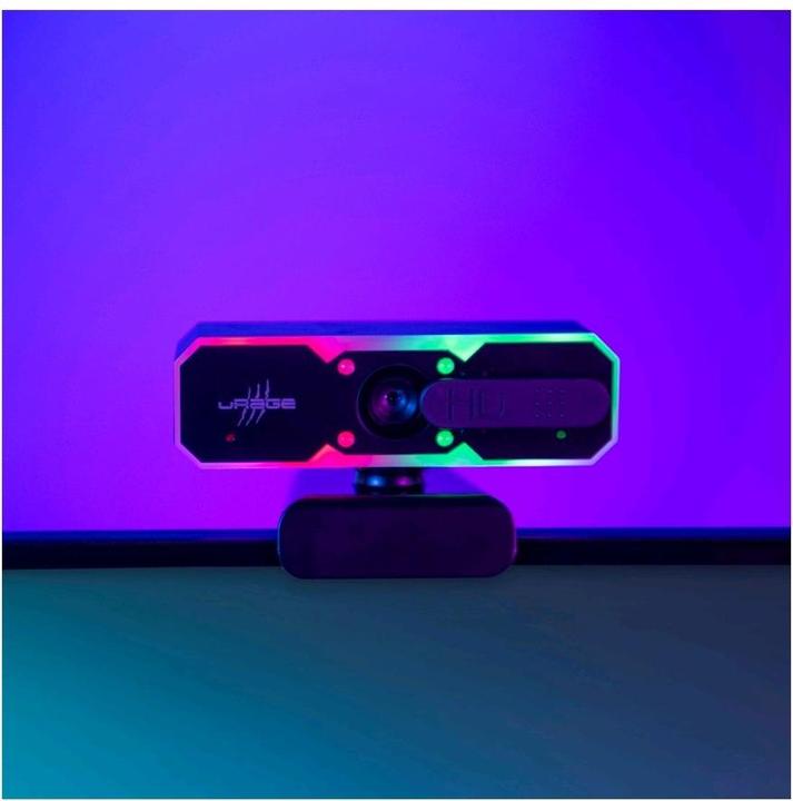 Image du produit Urage Webcam en streaming "REC 600 HD" avec protection anti-espion (0.90 Mpx)