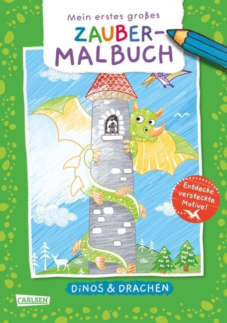 Actual product image My first big magic colouring book: Dinos & dragons
