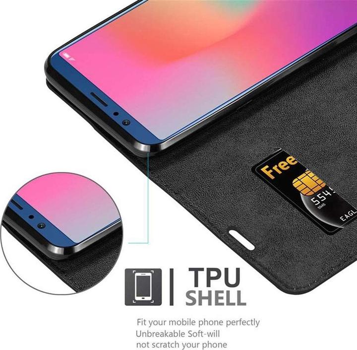 Actual product image Cadorabo Book Invisible Magnet Cover (Huawei P Smart (2019))