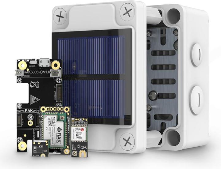 RAK Wireless WisBlock Kit2 LoRa GPS Tracker with Solar Panel