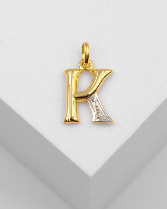 Produktbild Muau Buchstabe (750/18 K Gelbgold)