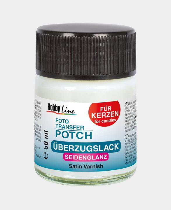 Image du produit Kreul Photo Transfer POTCH vernis de finition pour bougies, 50 ml (Transparent, 50 ml)