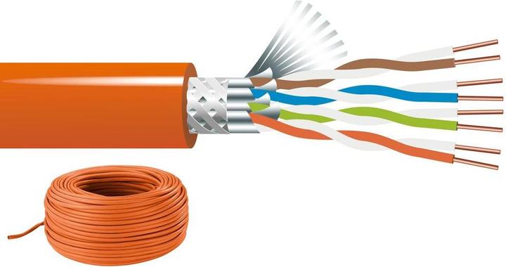 Produktbild Goobay Netzwerkkabel (S/FTP, CAT7a, 100 m)