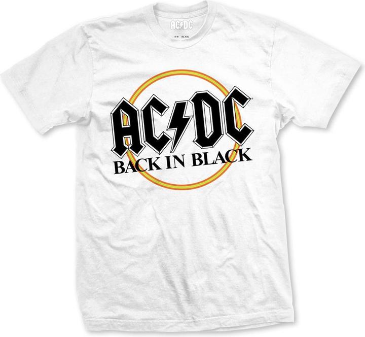 Immagine prodotto AC/DC Back in Black Circle Uomo (L)