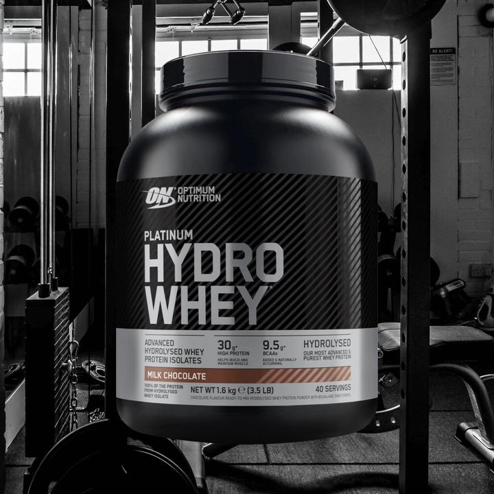 Actual product image Optimum Nutrition Platinum HydroWhey (Chocolate, 1 pcs., 1600 g)