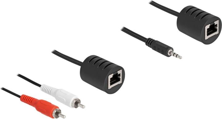 Produktbild Delock Stereo Audio Extender RJ45 Bu zu 3,5 mm Kli