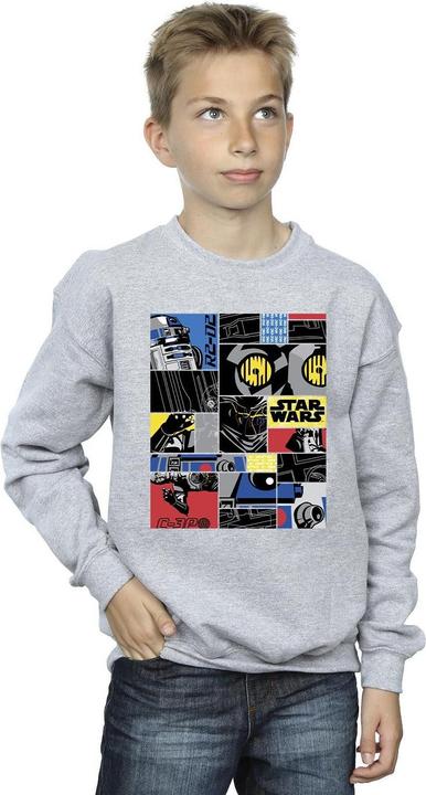 Immagine prodotto Star Wars Droid Montage Felpa Ragazzi (128)